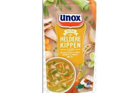 unox 1 persoons soep in zak kip