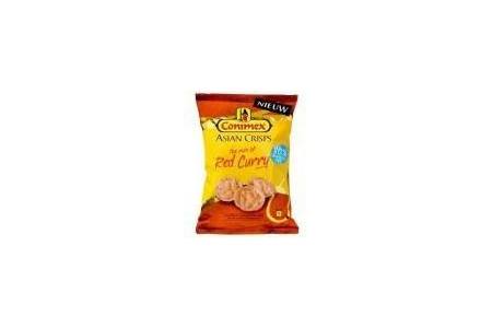 conimex asian crisps red curry