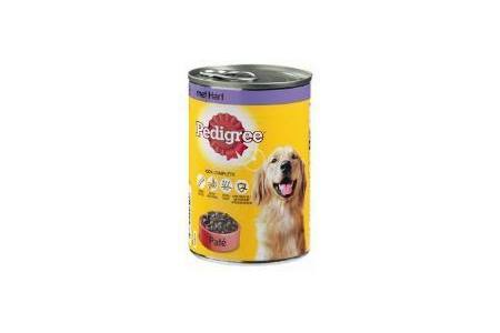 pedigree blik adult pate met hart