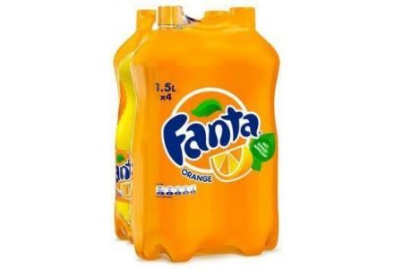 fanta orange 4 pack 1 5 literflessen