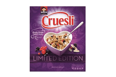 quaker cruesli limited edition