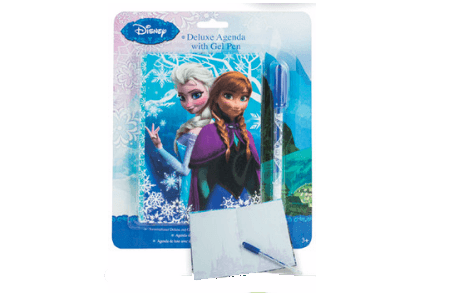 disney frozen dagboek met gelpen