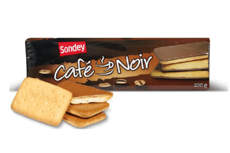sondey cafeacute noir koekjes