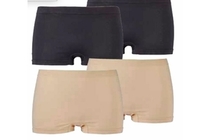 2 pack seamless dames shorts