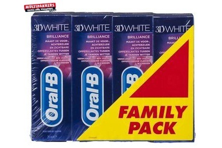 oral b 3d white brilliance tandpasta