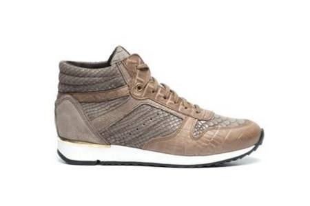 manfield beige sneakers