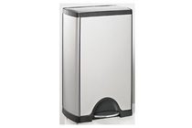 simplehuman pedaalemmer rectangular rvs 50 liter