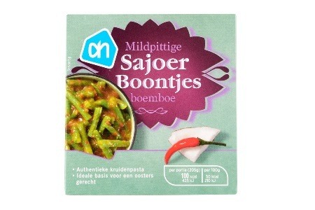 ah boemboe sajoer boontjes