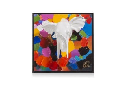 3 d wand object multicolor elephant 