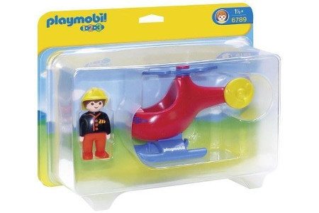 playmobil 123 6789 brandweerhelicopter