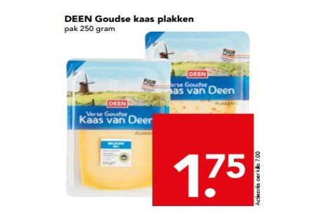 deen goudse kaas plakken