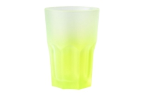 glas in neonkleur 40ml geel