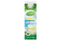 campina halfvolle vanilleyoghurt