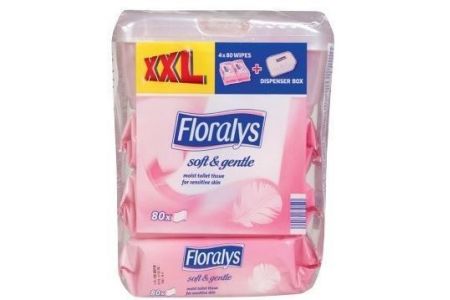 floralys vochtig toiletpapier soft en gentle
