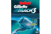 gillette mach3 4 pack scheermesjes