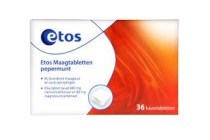 etos maagtabletten pepermunt