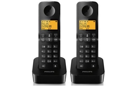 philips d2101b 22 met extra handset