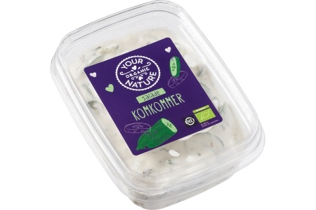 your organic nature komkommersalade