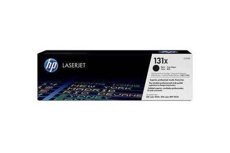 hewlett packard toner 131x cf210x zwart