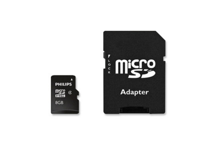 philips micro sd kaart 8 gb