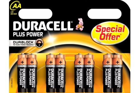 duracell plus power penlite aa