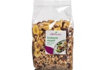 krokante muesli 40 noten en fruit