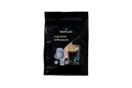 ekoplaza koffiecapsules espresso