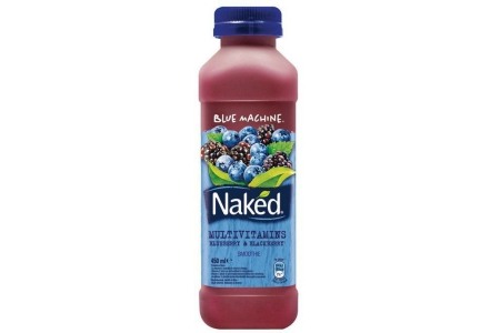 naked blue machine
