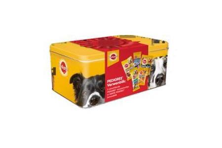 pedigree snackblik met 5 varianten