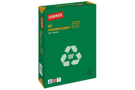 staples recycled a4 papier