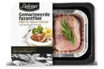 gemarineerde fazantfilet