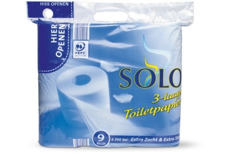 solo 3 laags toiletpapier