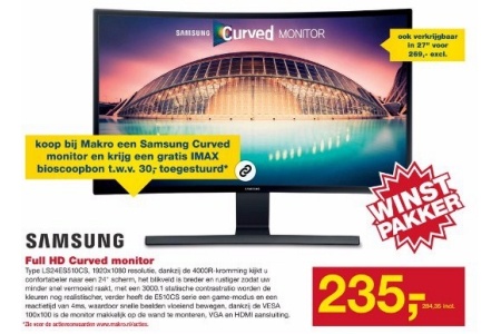 samsung full hd curved monitor type ls24es510cs