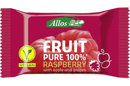 allos fruit pure 100 raspberry