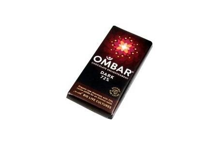 ombar chocolade raw puur 72 probiotic