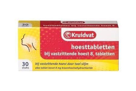 kruidvat hoesttabletten 8mg