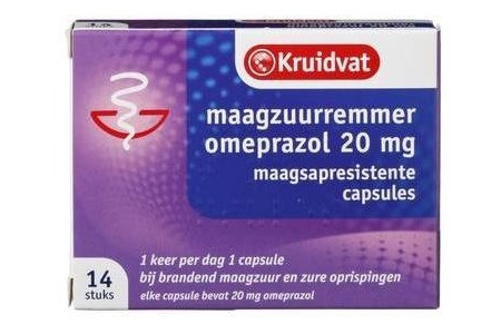 kruidvat maagzuurremmer omeprazol