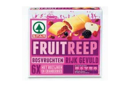 spar fruitreep bosvruchten