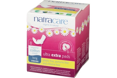 natracare ultra extra pads long