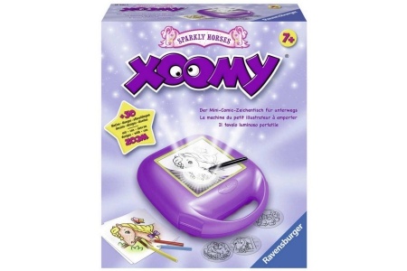 xoomy compact sparkly horses