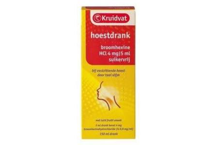 kruidvat broomhexine suikervrije hoestdrank