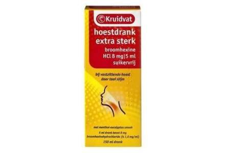 kruidvat extra sterk broomhexine suikervrije hoestdrank