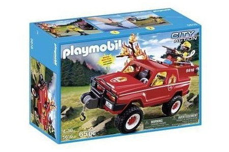 playmobil brandweer terreinwagen 5616