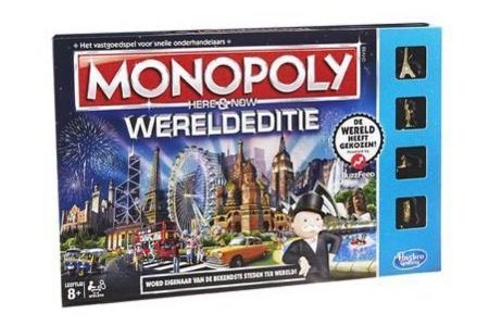 monopoly wereldeditie hasbro