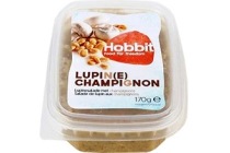 de hobbit lupine salade champignon