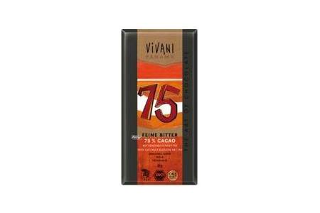 vivani chocolade puur 75