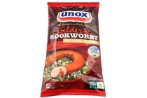 unox gelderse rookworst