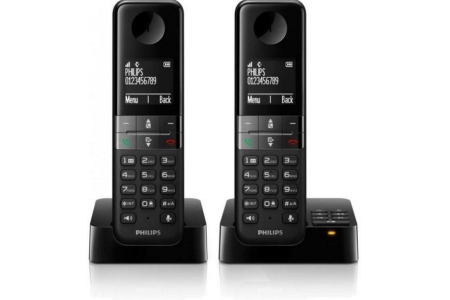 philips duo dect huistelefoon d4552b 12