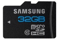 samsung micro sd hc 32gb class 10