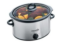 crock pot slow cooker 3 5l chroom